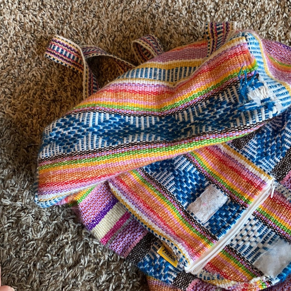 Knitted backpack - Picture 7 of 8